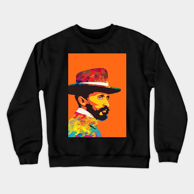 The Old Beard Man Crewneck Sweatshirt by evebooth